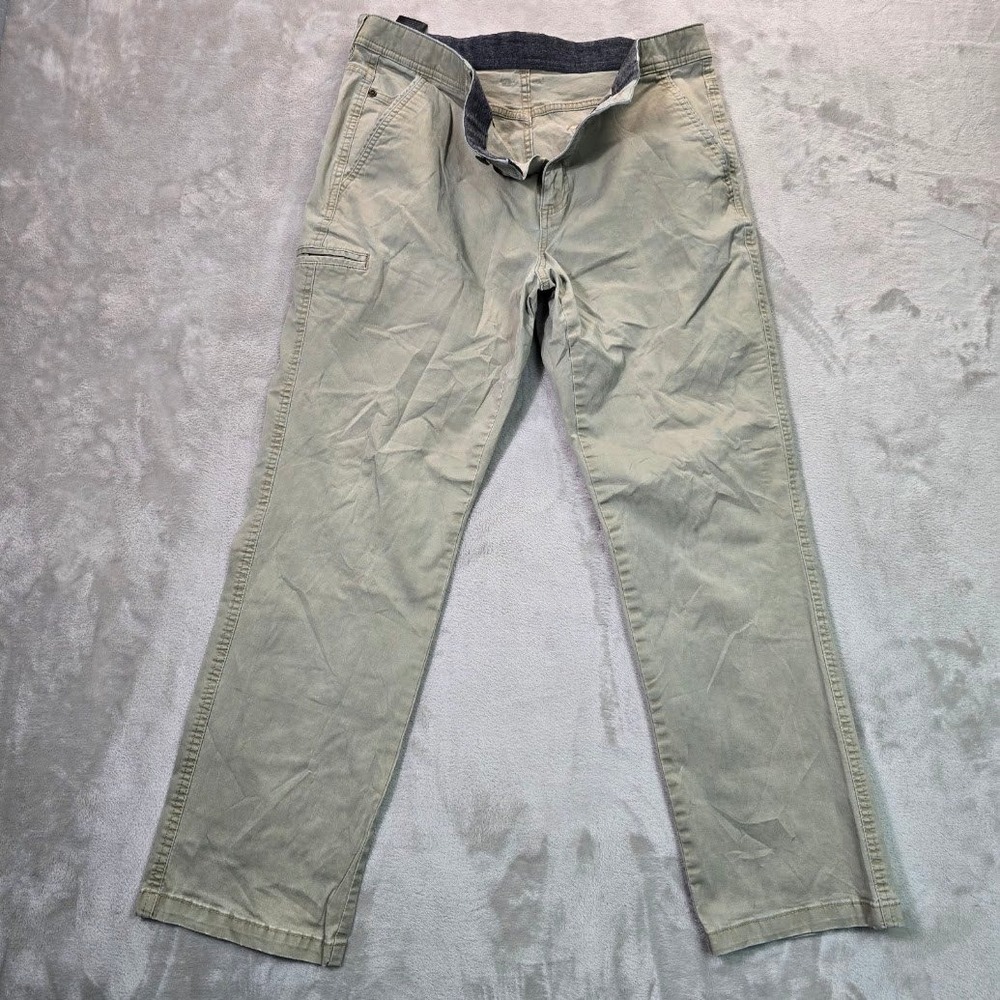 Weatherproof Made For Adventure Mens 36x30 Khaki Utility Pants W7F533SC